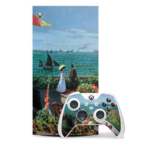 Monet - The Terrace at Sainte-Adresse by Monet Xbox Series X Skins